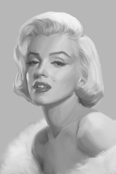 Black & White Marilyn Nr. 2