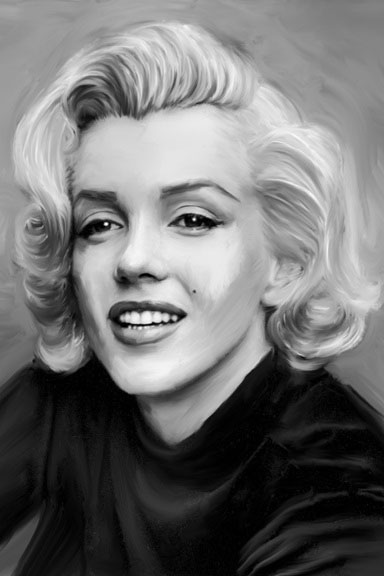 Black & White Marilyn Nr. 1