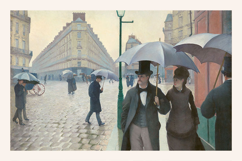 Gustave Caillebotte - Paris Street, Rainy Day