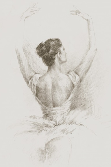 Ballerina Sketch Nr. 1