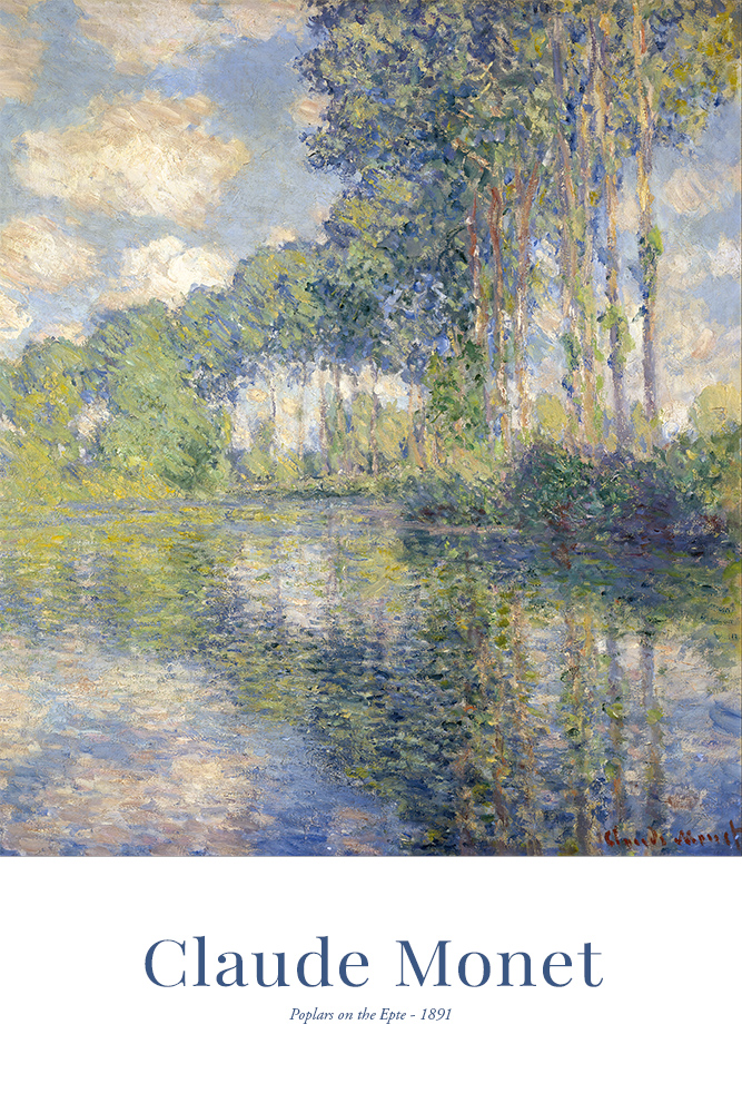 Claude Monet - Poplars on the Epte