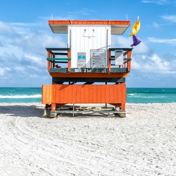 Miami Beach Lifeguard Stands Nr. 1