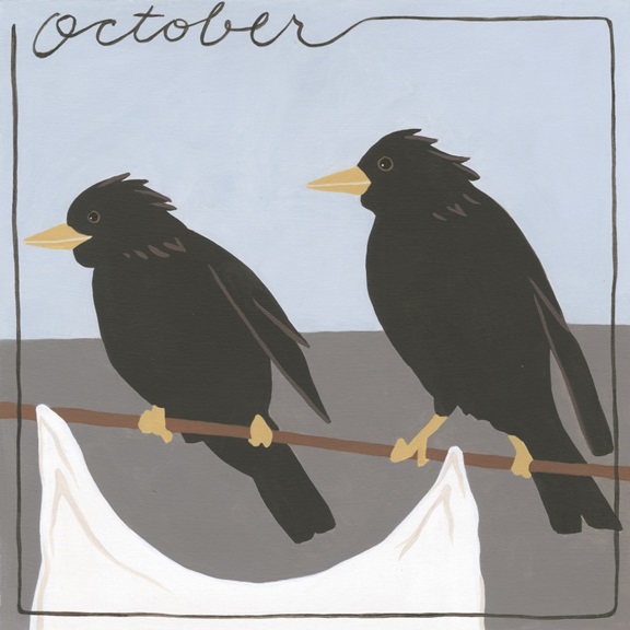 Avian Calendar: October